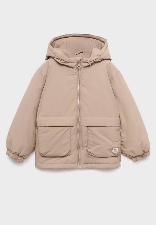 MANGO - Puffer coat edu - medium brown