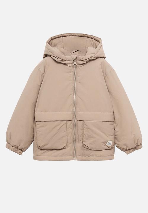 MANGO - Puffer coat edu - medium brown