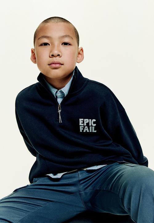 MANGO - Sweatshirt epic - navy
