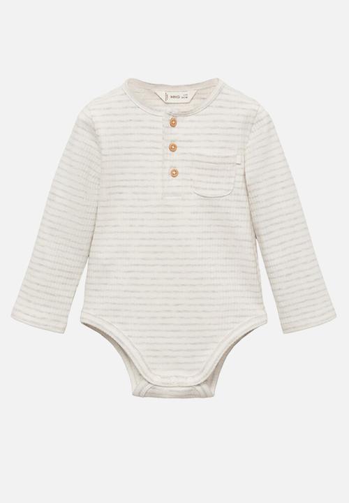 MANGO - Bodysuit cannesb - light/pastel gray