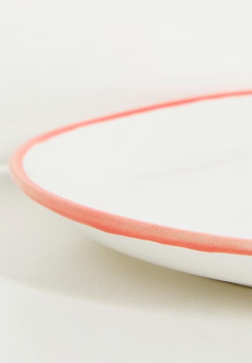 Urchin Art - Shell side plate - Coral