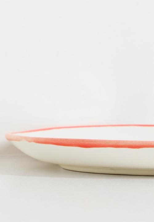 Urchin Art - Shell side plate - Coral