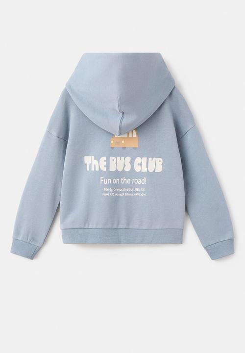 MANGO - Sweatshirt bus - medium blue