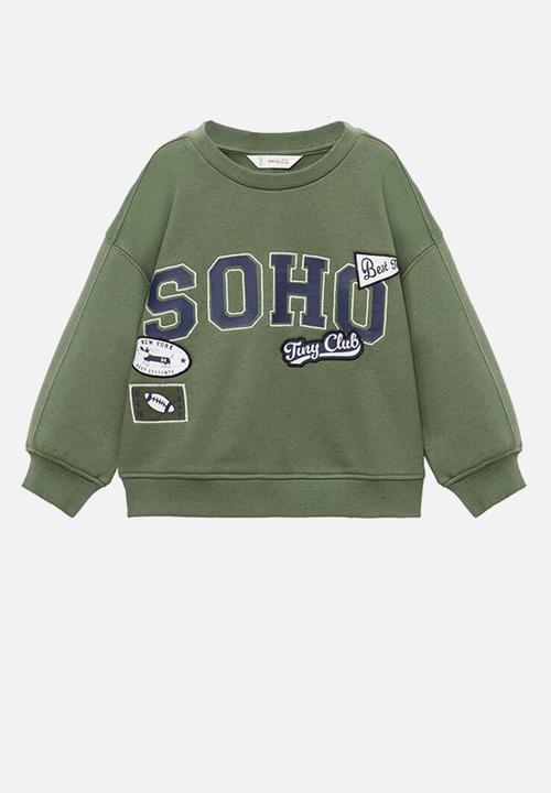 MANGO - Sweatshirt soho - green