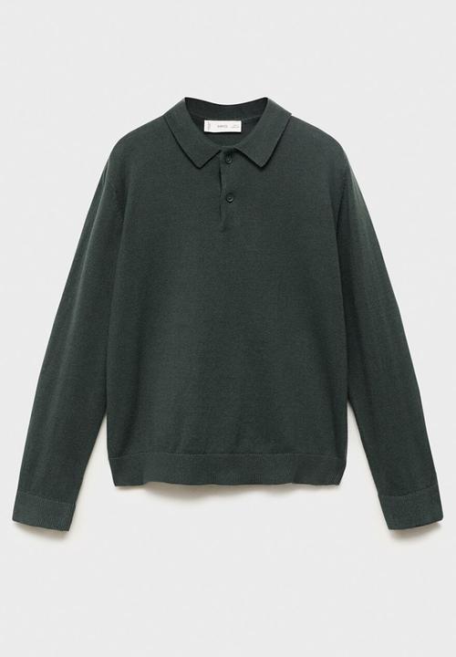 MANGO - Sweater marco - dark green
