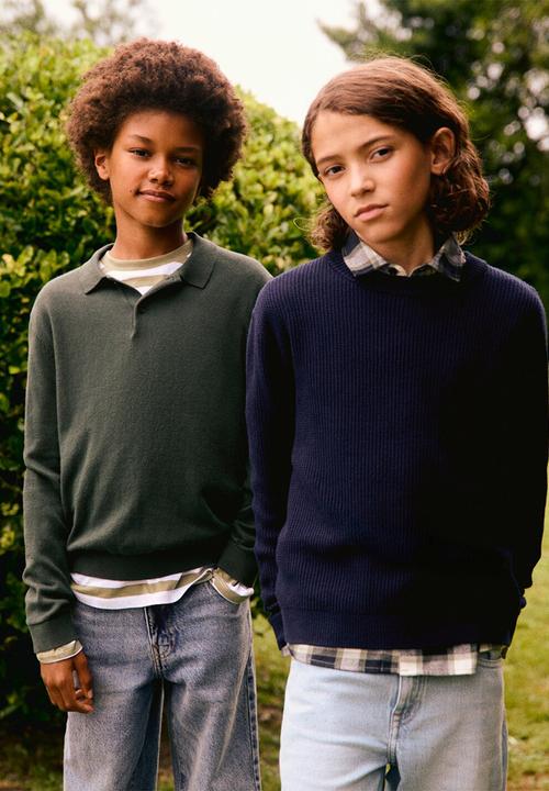 MANGO - Sweater marco - dark green