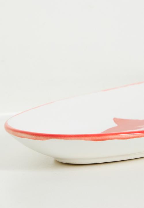 Urchin Art - Fish platter - Coral