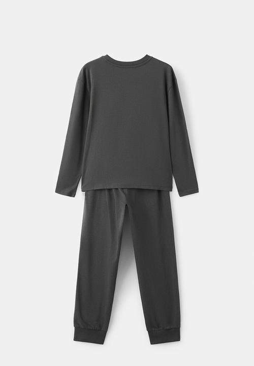 MANGO - Pyjama BONES - Charcoal