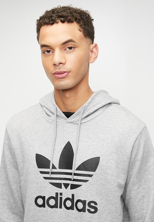 adidas Originals - Trefoil Hoody  - Medium grey heather
