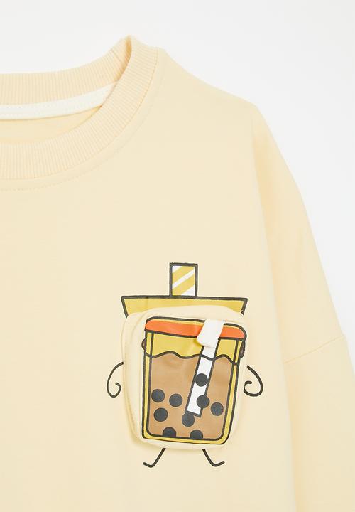 Pop Candy - Novelty sweatshirt - neutral/boba tea