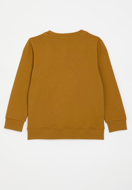 Pop Candy - Chenille embroidered sweatshirt - ginger/multi
