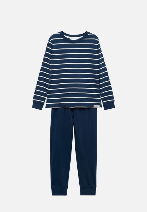 MANGO - Pyjama navyst - navy