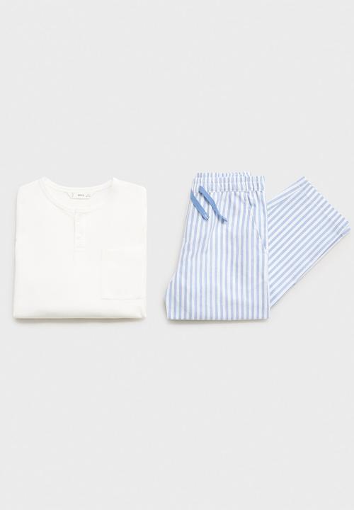 MANGO - Pyjama homeb - light/pastel blue