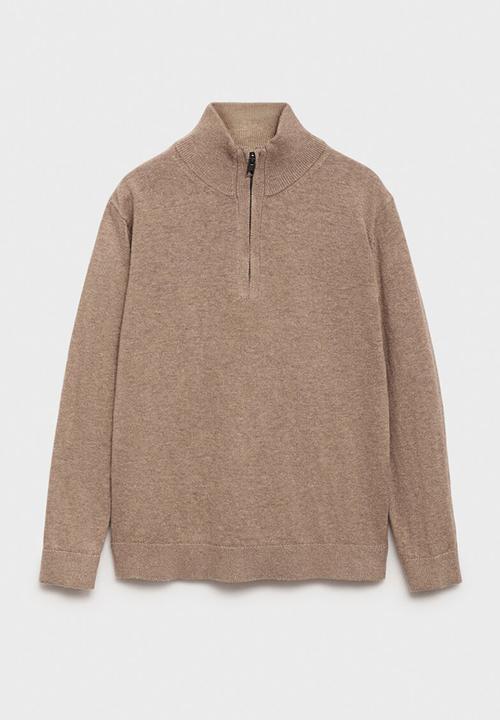 MANGO - Sweater harry - medium brown