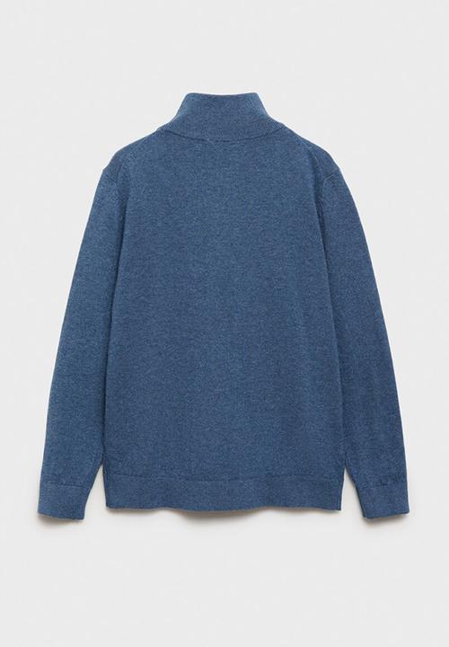 MANGO - Sweater harry - medium blue