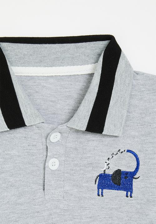 Pop Candy - Long sleeve golfer - grey