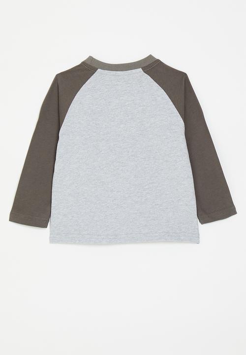 Pop Candy - Raglan tee - blue