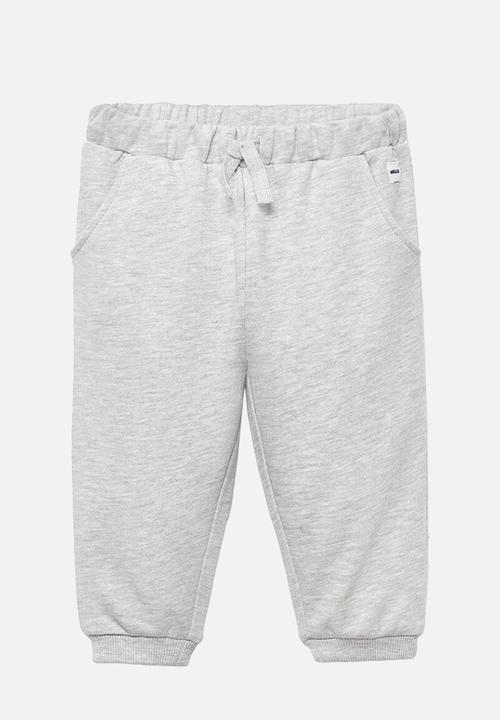 MANGO - Joggers raimsp - light/pastel gray