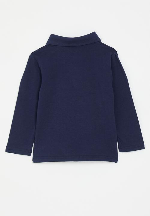 Pop Candy - Long sleeve golfer - navy