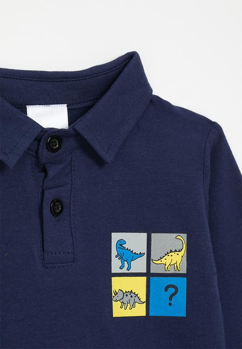 Pop Candy - Long sleeve golfer - navy