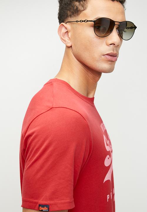 Superdry. - Vl Classic Tee - Indiana Red
