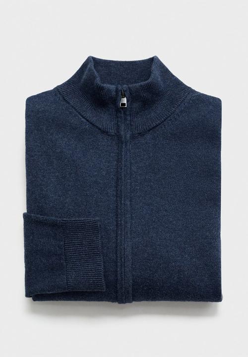 MANGO - Cardigan luke - navy
