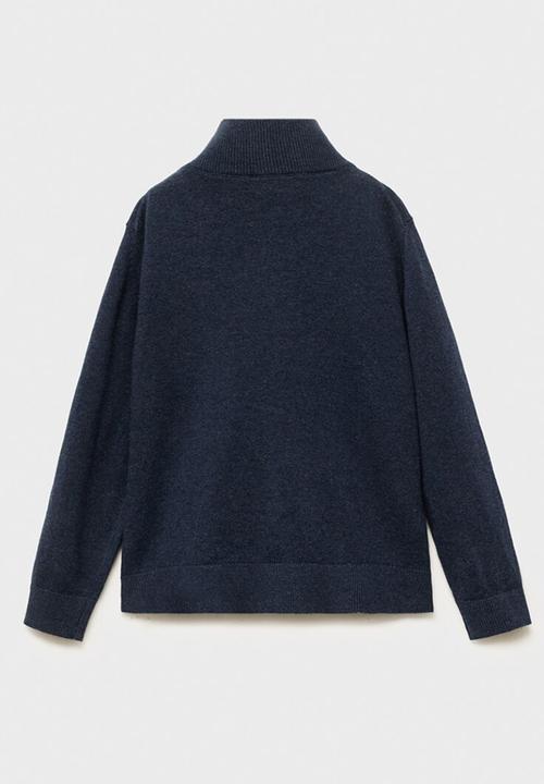 MANGO - Cardigan lukeb - navy