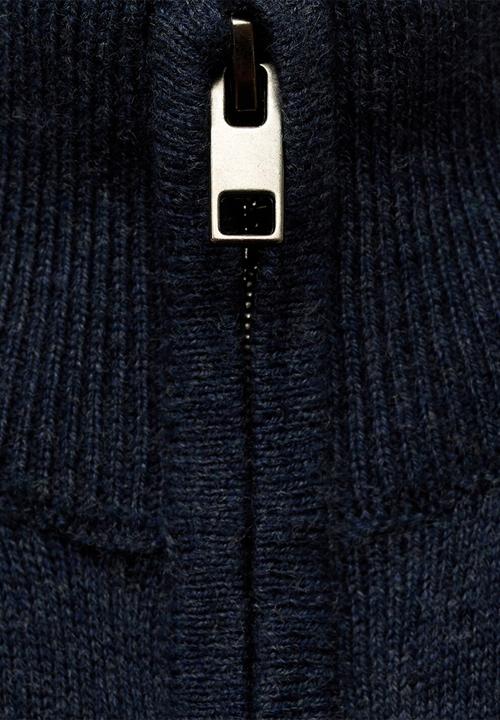 MANGO - Cardigan lukeb - navy