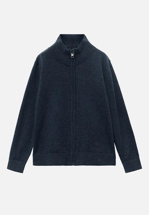MANGO - Cardigan lukeb - navy