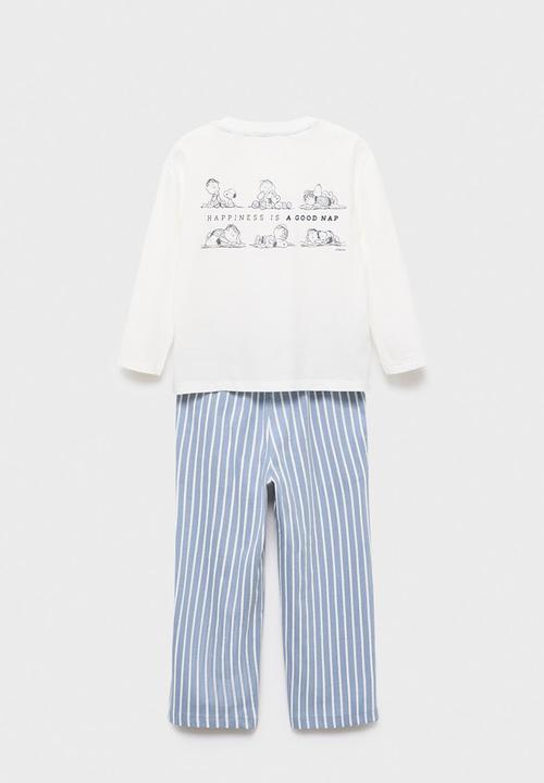 MANGO - Pyjama snoopy - medium blue