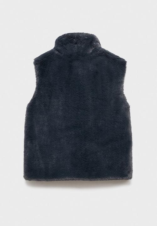MANGO - Outer vest CANELA - Charcoal