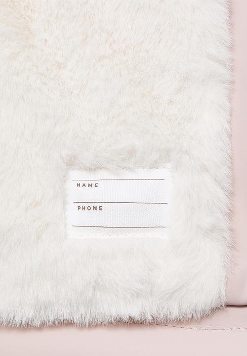 MANGO - Coat snow - pink