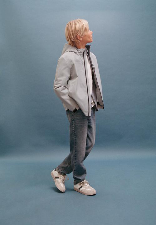 MANGO - Jeans dad - open blue