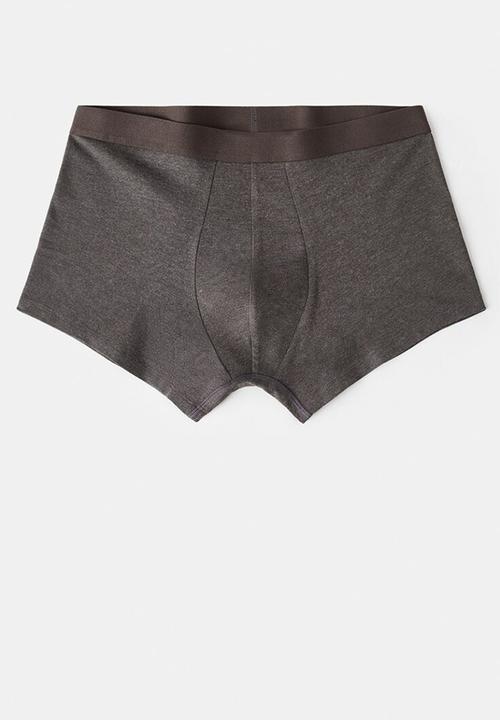 MANGO - Briefs Tribrown - Brown