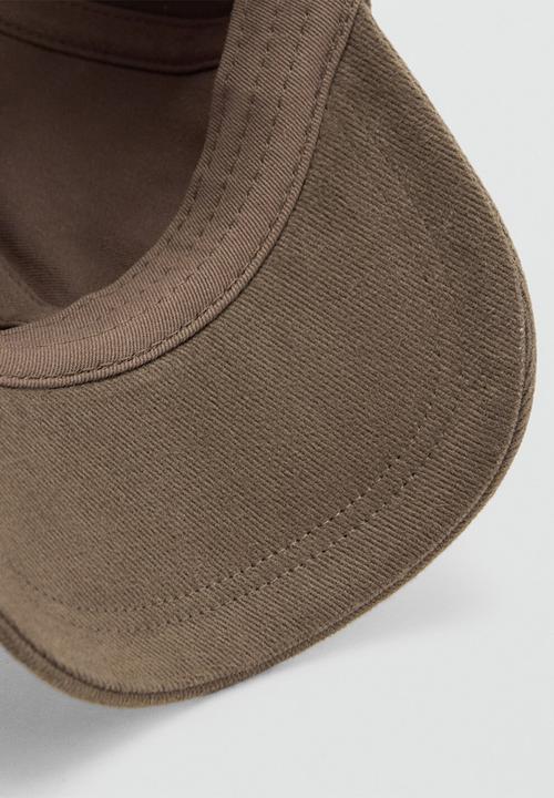 MANGO - Cap Cotton - Brown