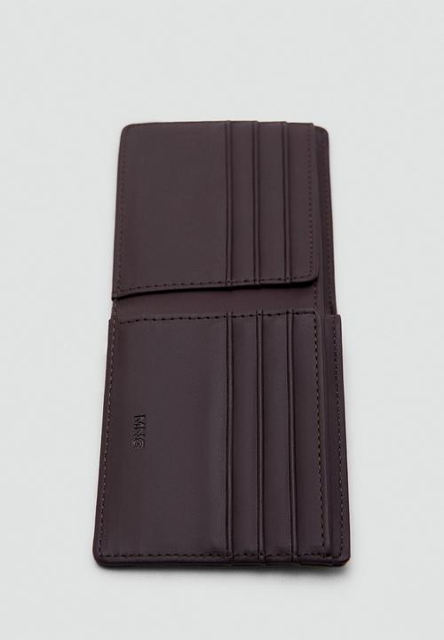 MANGO - MANGO Wallet Classic - Brown