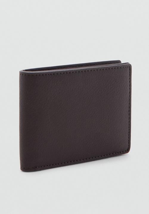 MANGO - MANGO Wallet Classic - Brown