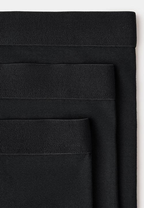 MANGO - Briefs Triblack - Black