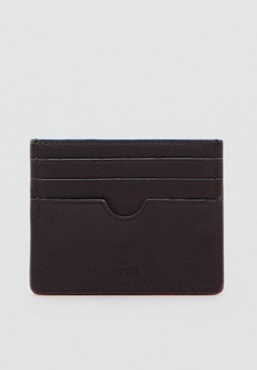 MANGO - Card Holder Classic - Brown