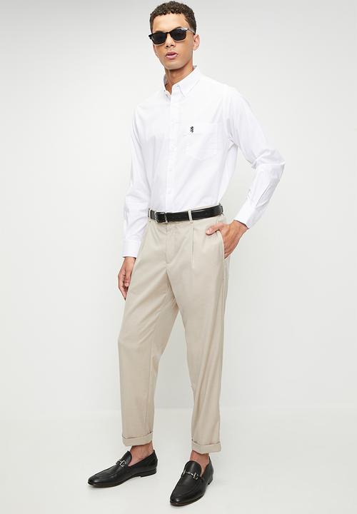 Pringle of Scotland - Jacob Ls Classic Stretch Shirt - White