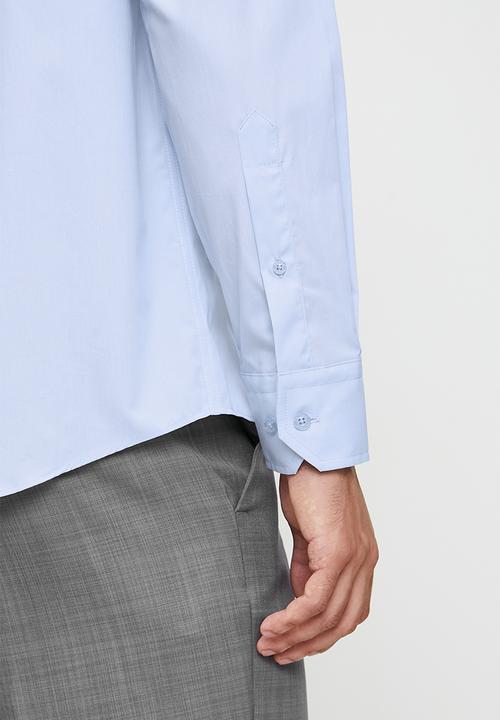 Pringle of Scotland - Jacob Ls Classic Stretch Shirt - Blue