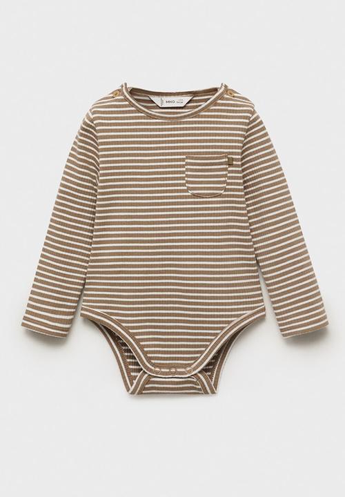 MANGO - Bodysuit topob - medium brown