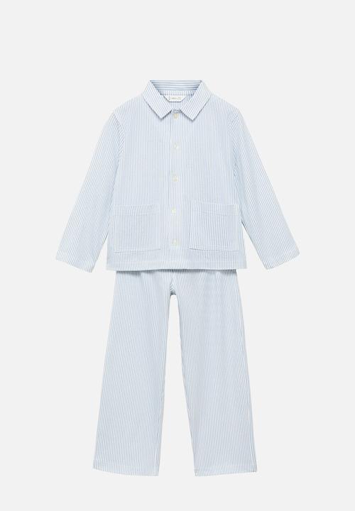 MANGO - Pyjama softb - light/pastel blue