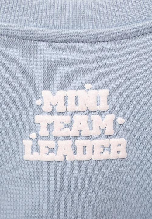 MANGO - Sweatshirt newyork - medium blue