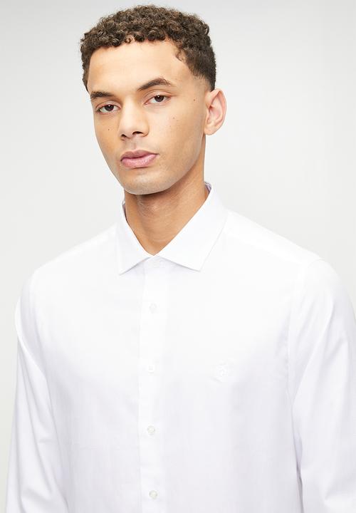 Pringle of Scotland - Tim Ls Tailored Shirt - White