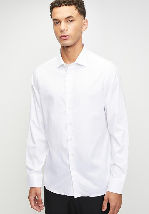 Pringle of Scotland - Tim Ls Tailored Shirt - White