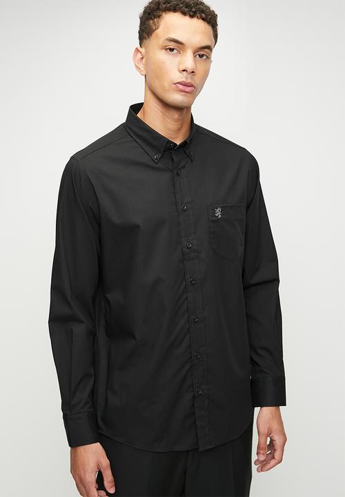 Pringle of Scotland - Jacob Ls Classic Stretch Shirt - Black