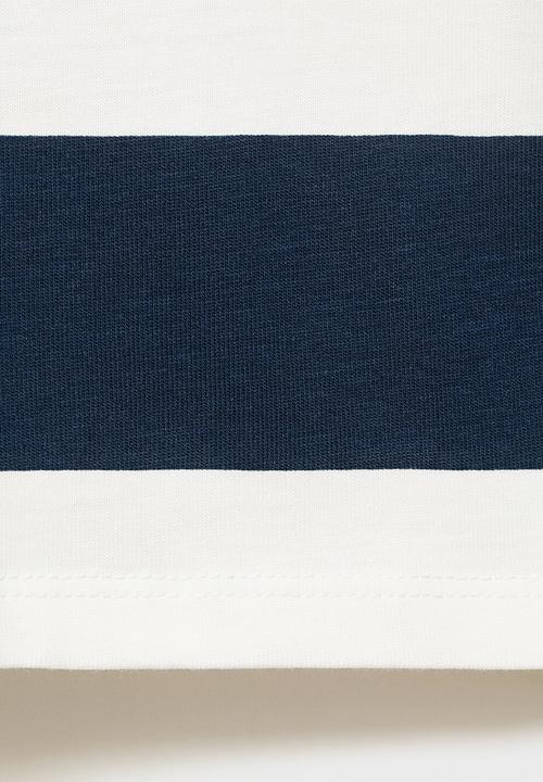 MANGO - Poloshirt polost - navy