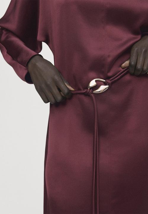 MANGO - Dress susi2 - dark red