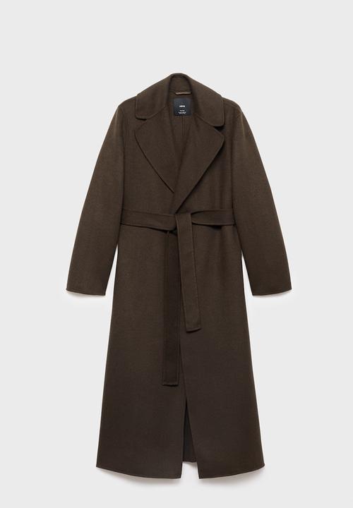MANGO - Plus coat batin - khaki